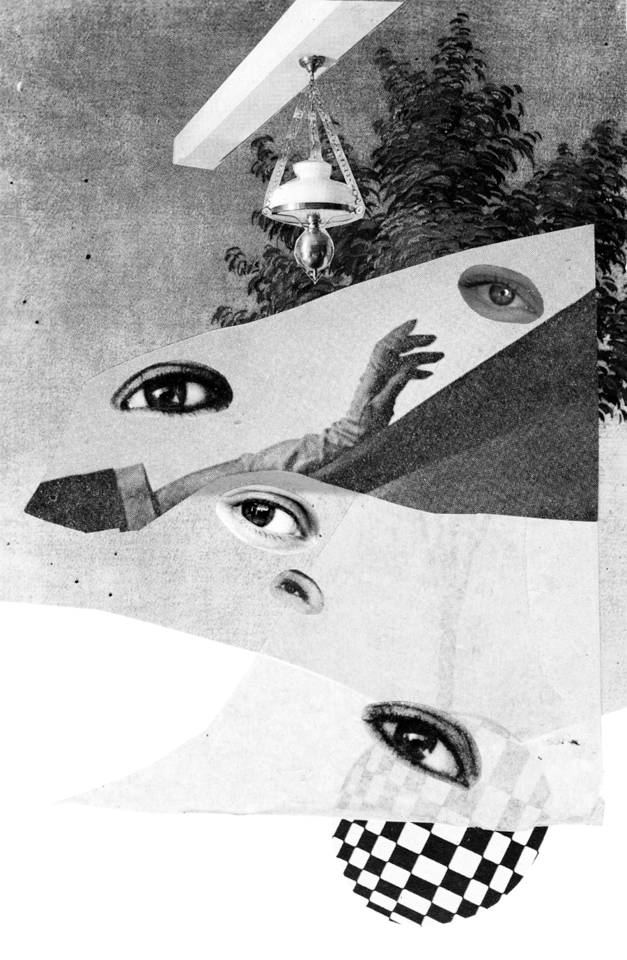 ojoxojo (collage), Mariana Mizarela